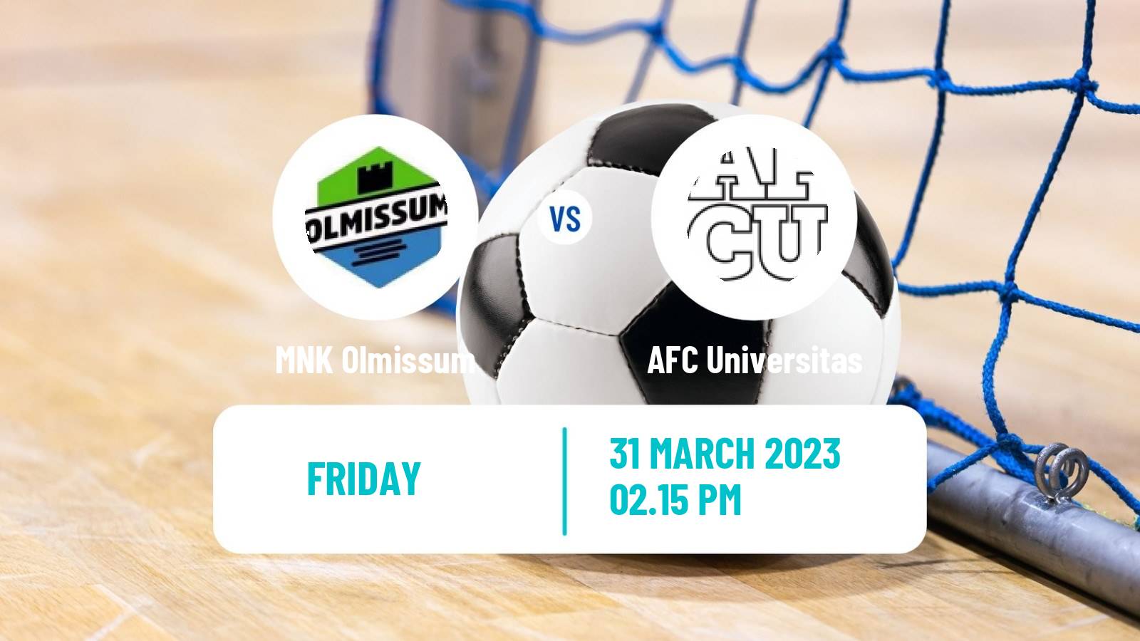 Futsal Croatian 1 HMNL Olmissum - AFC Universitas