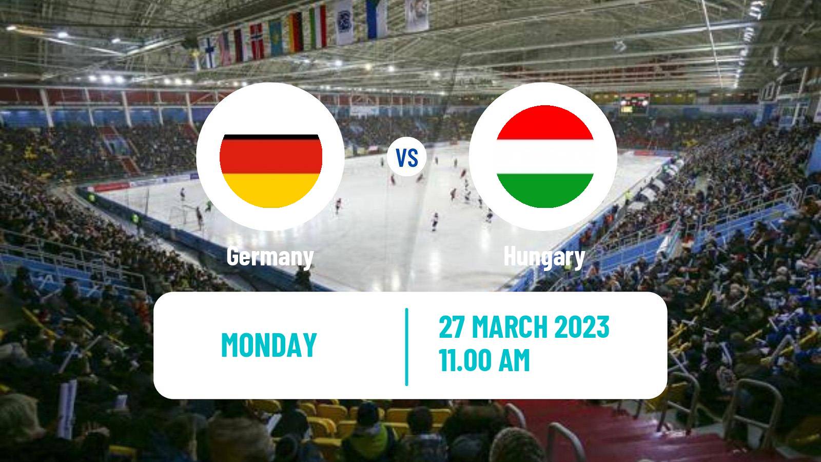 Bandy Bandy World Championship B Germany - Hungary