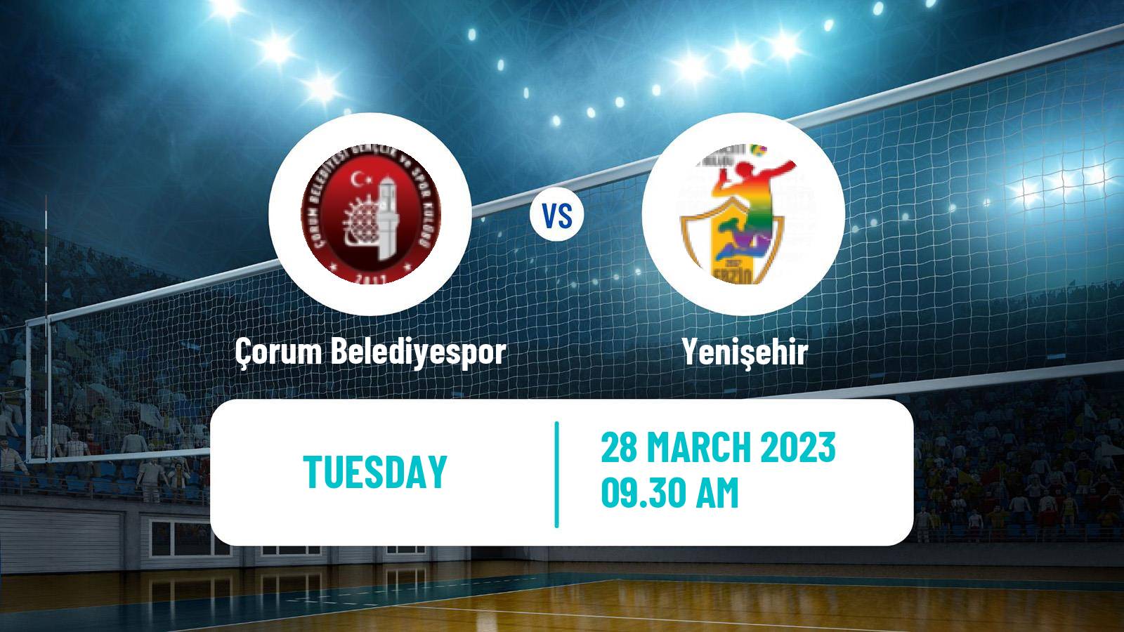 Volleyball Turkish 1 Ligi Volleyball Çorum Belediyespor - Yenişehir