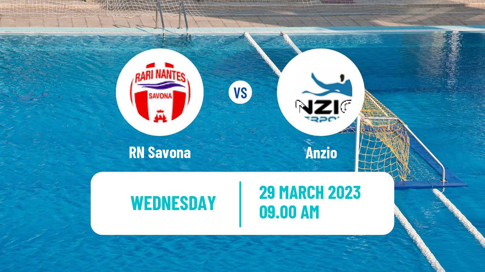 Water polo Italian A1 Water Polo Savona - Anzio