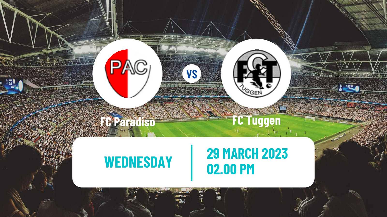 Soccer Swiss 1 Liga Classic Group 3 Paradiso - Tuggen