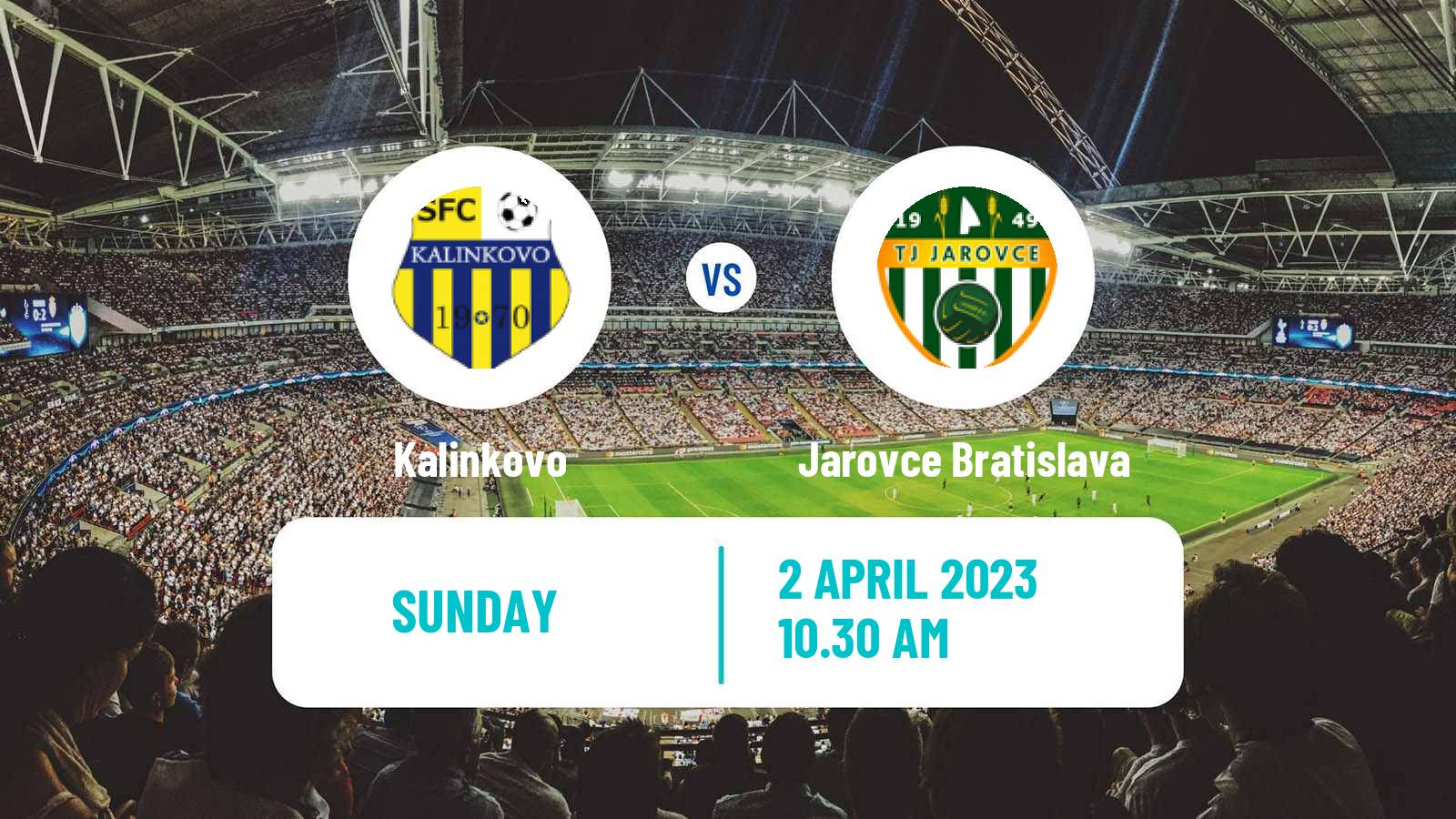 Soccer Slovak 4 Liga Bratislava Kalinkovo - Jarovce Bratislava