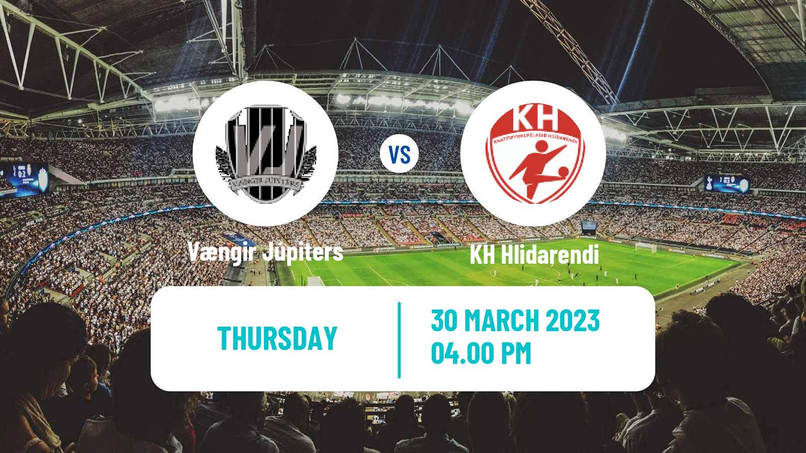 Soccer Icelandic Cup Vængir Júpiters - KH Hlidarendi