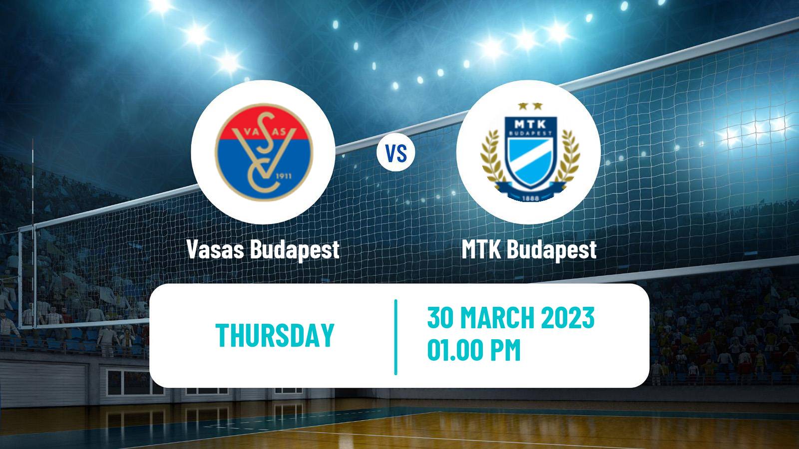 Volleyball Hungarian Extraliga Volleyball Women Vasas Budapest - MTK Budapest