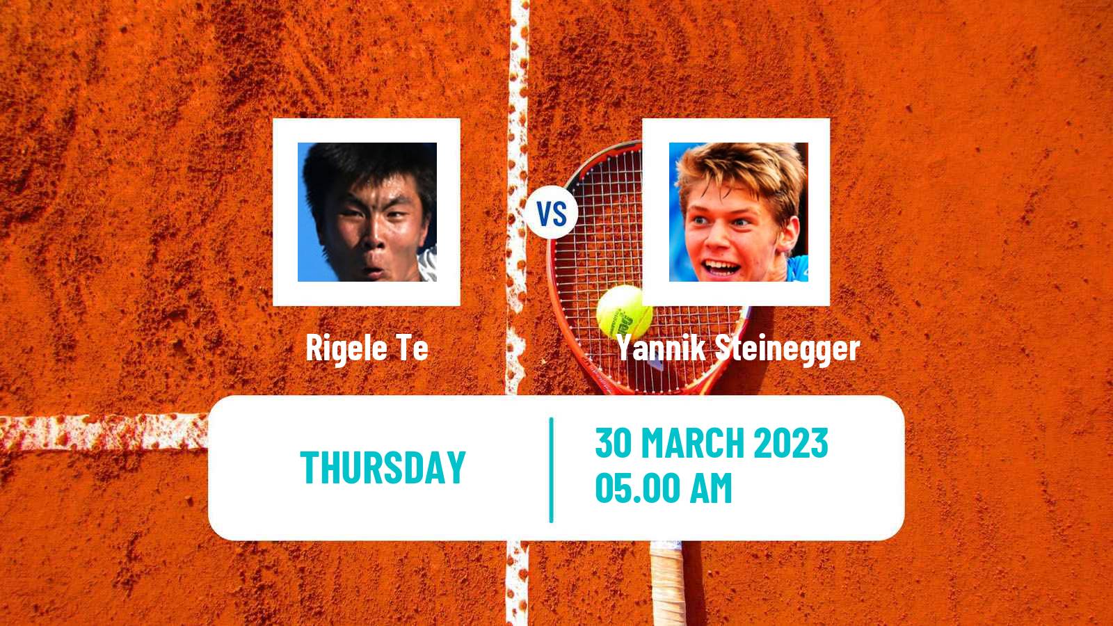 Tennis ITF Tournaments Rigele Te - Yannik Steinegger