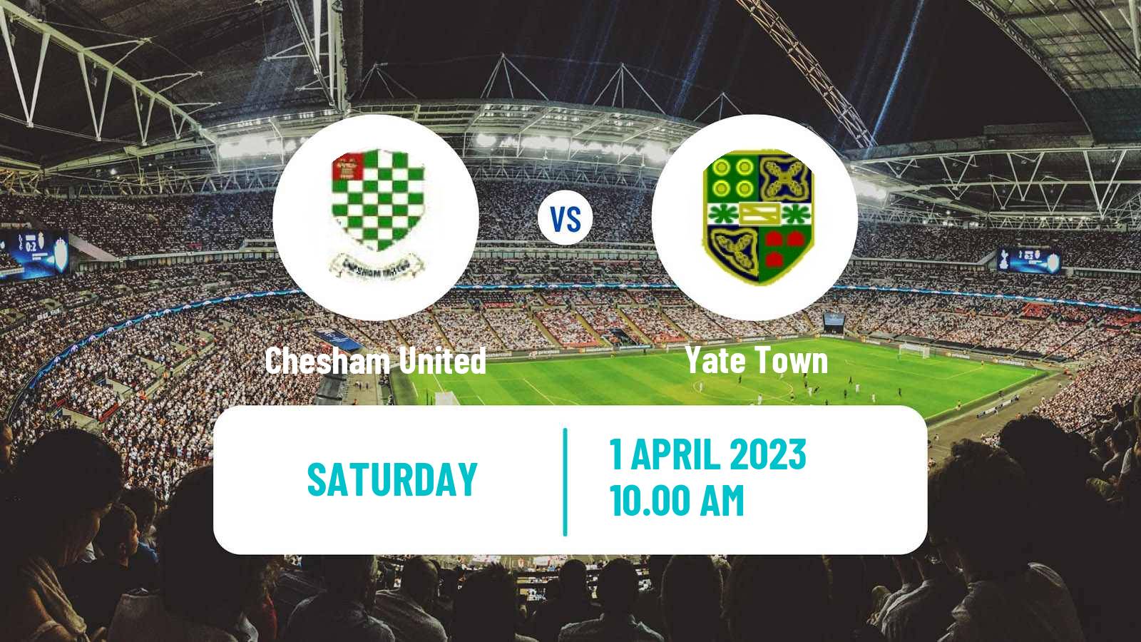 Soccer English Southern League South Division Chesham United - Yate Town