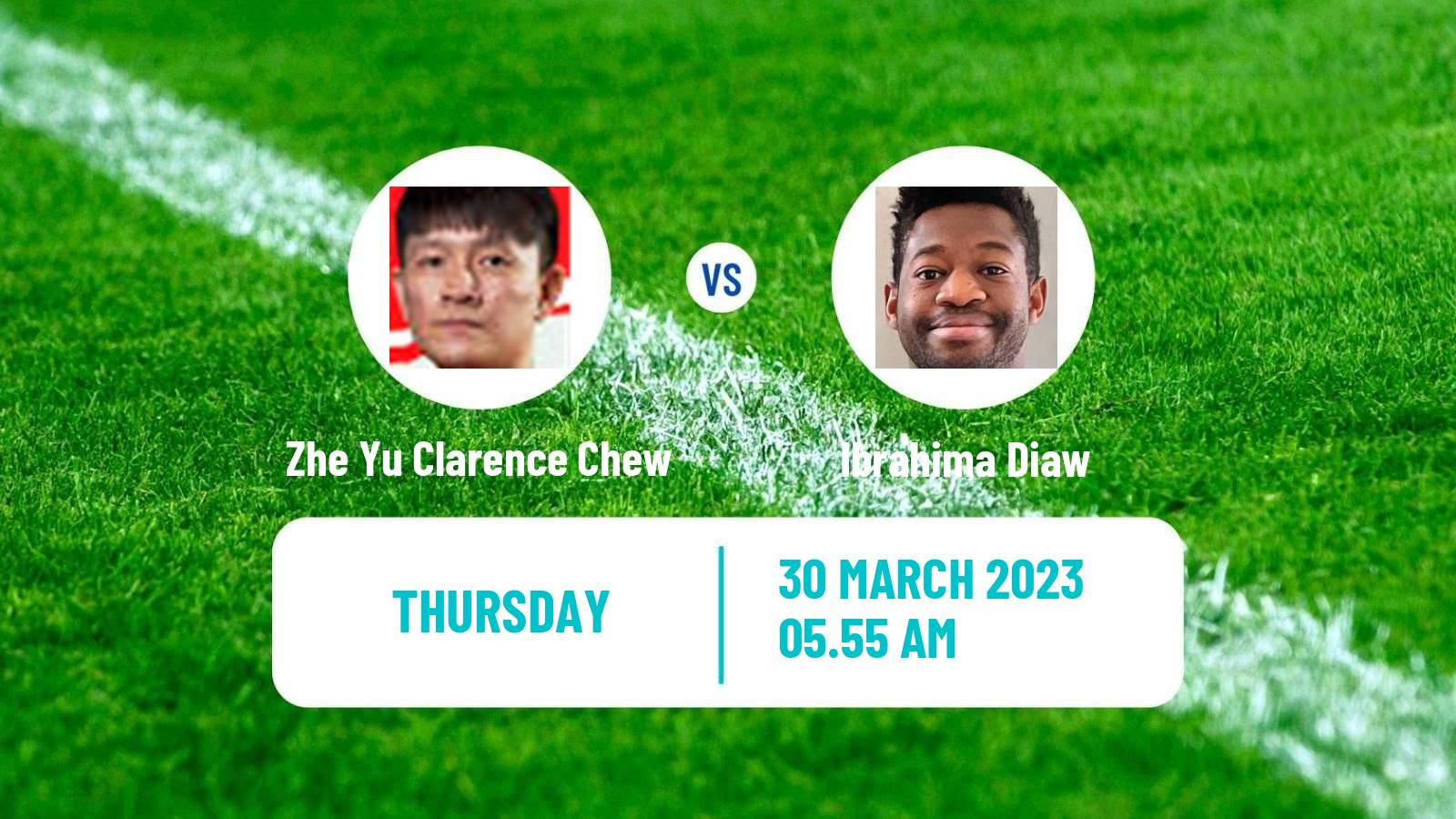 Table tennis Table Tennis Zhe Yu Clarence Chew - Ibrahima Diaw