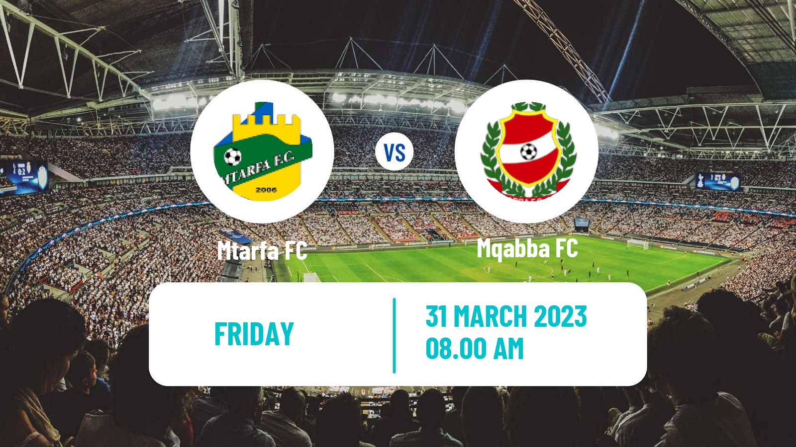 Soccer Maltese Challenge League Mtarfa - Mqabba