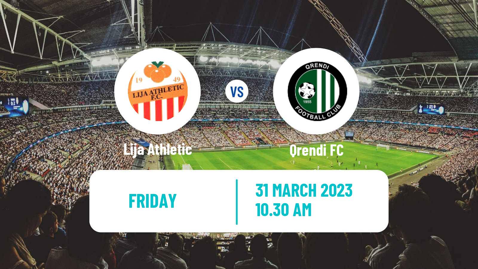 Soccer Maltese Challenge League Lija Athletic - Qrendi