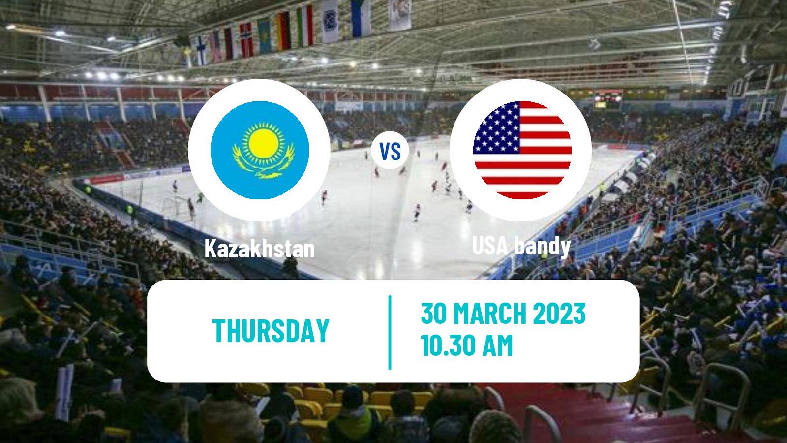 Bandy Bandy World Championship Kazakhstan - USA