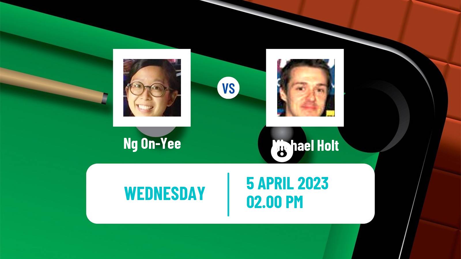 Snooker Snooker Ng On-Yee - Michael Holt