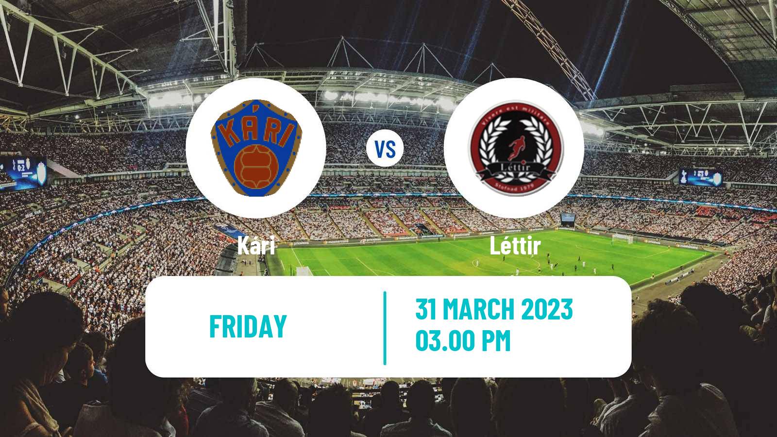 Soccer Icelandic Cup Kári - Léttir