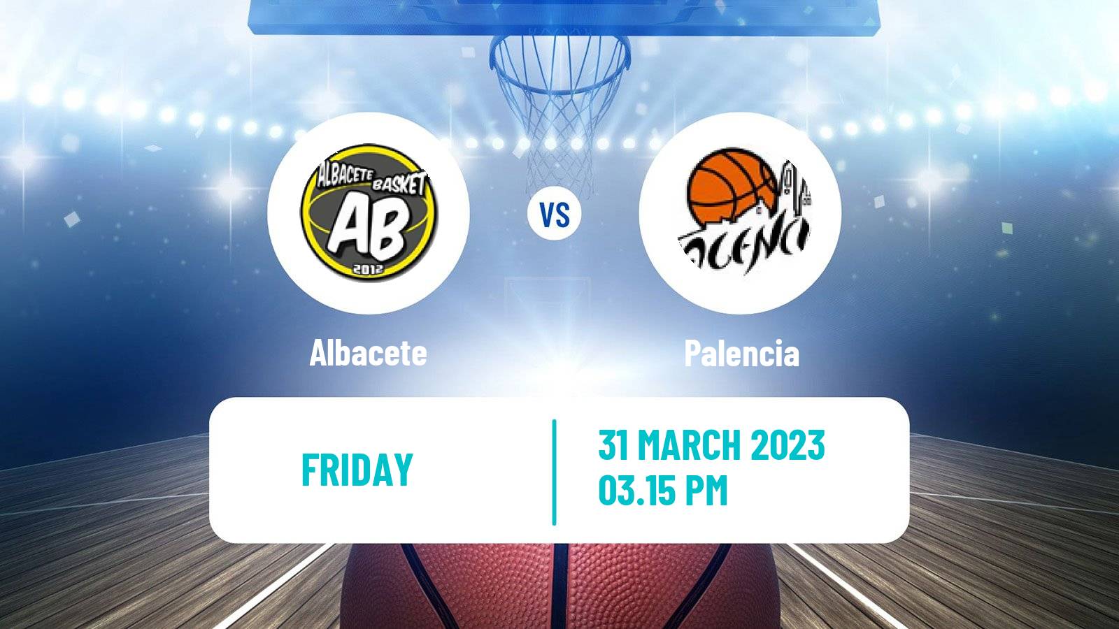 Basketball Spanish LEB Oro Albacete - Palencia