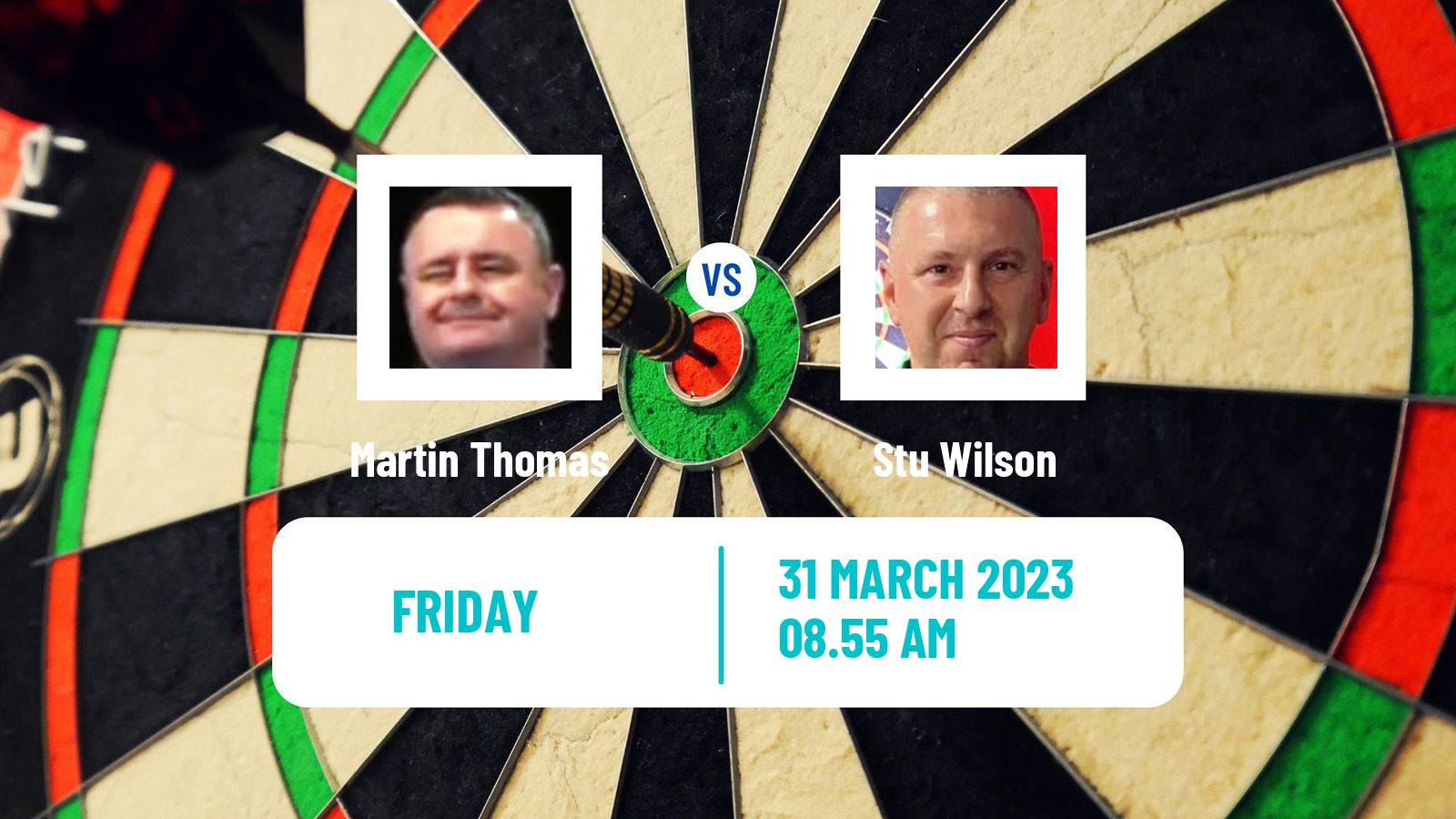 Darts Darts Martin Thomas - Stu Wilson