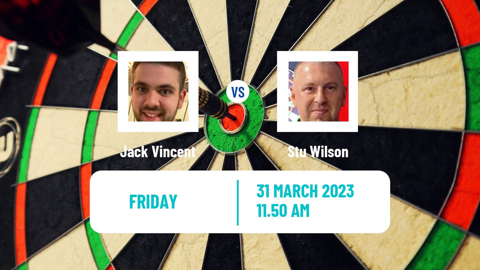 Darts Darts Jack Vincent - Stu Wilson