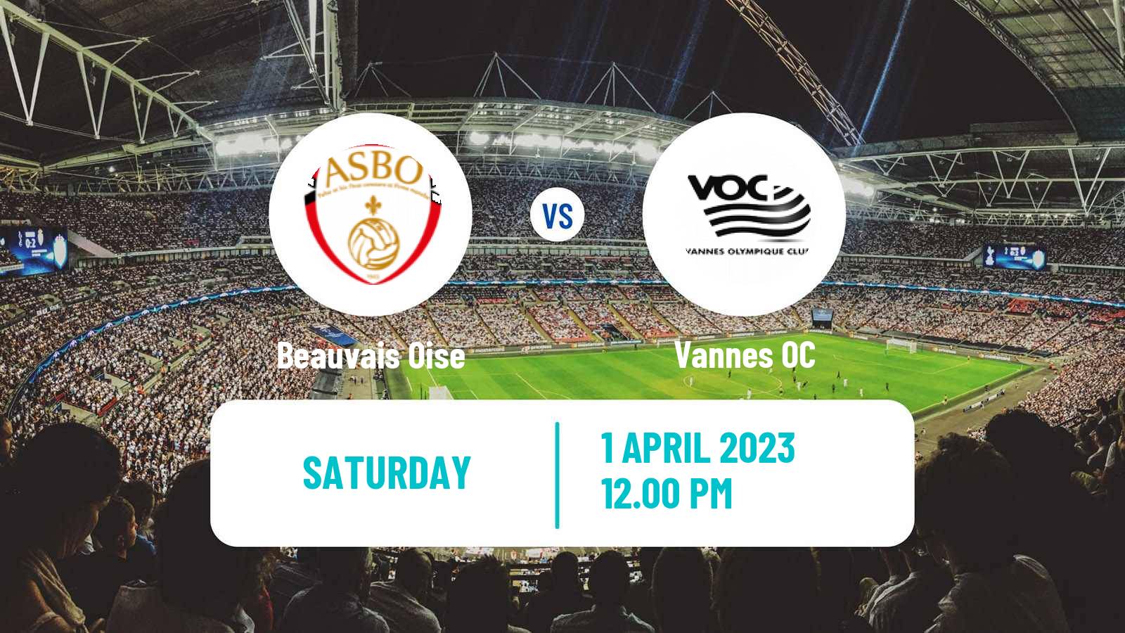 Soccer French National 2 - Group A Beauvais Oise - Vannes