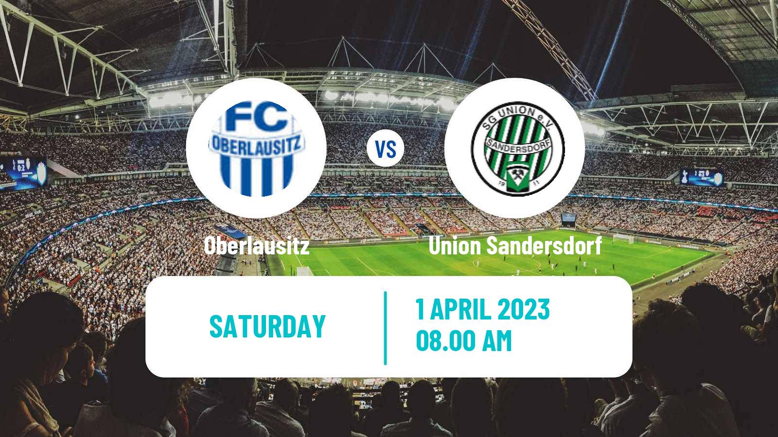Soccer German Oberliga NOFV- Süd Oberlausitz - Union Sandersdorf