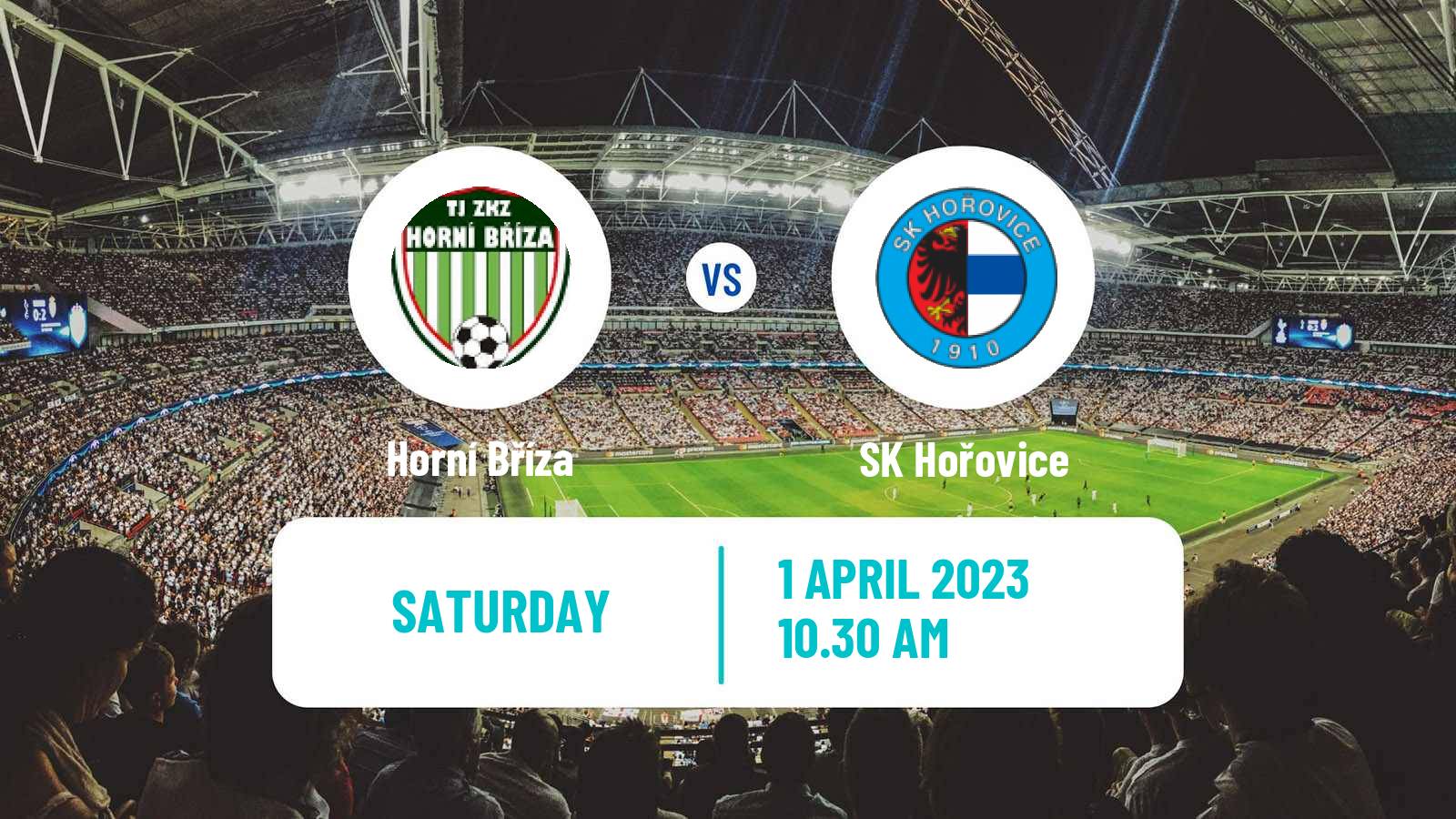 Soccer Czech Division A Horní Bříza - Hořovice