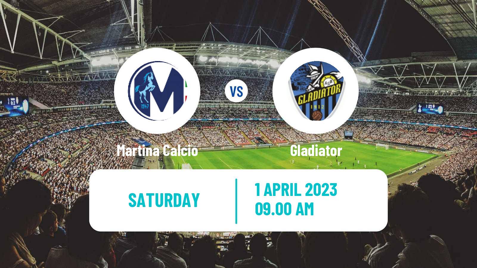 Soccer Italian Serie D - Group H Martina Calcio - Gladiator
