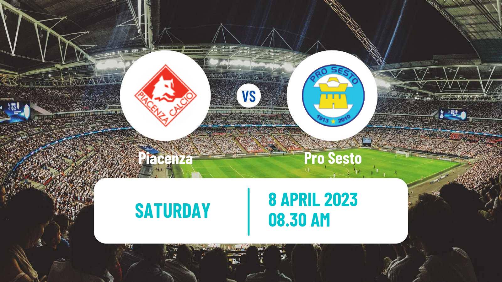 Soccer Italian Serie C Group A Piacenza - Pro Sesto