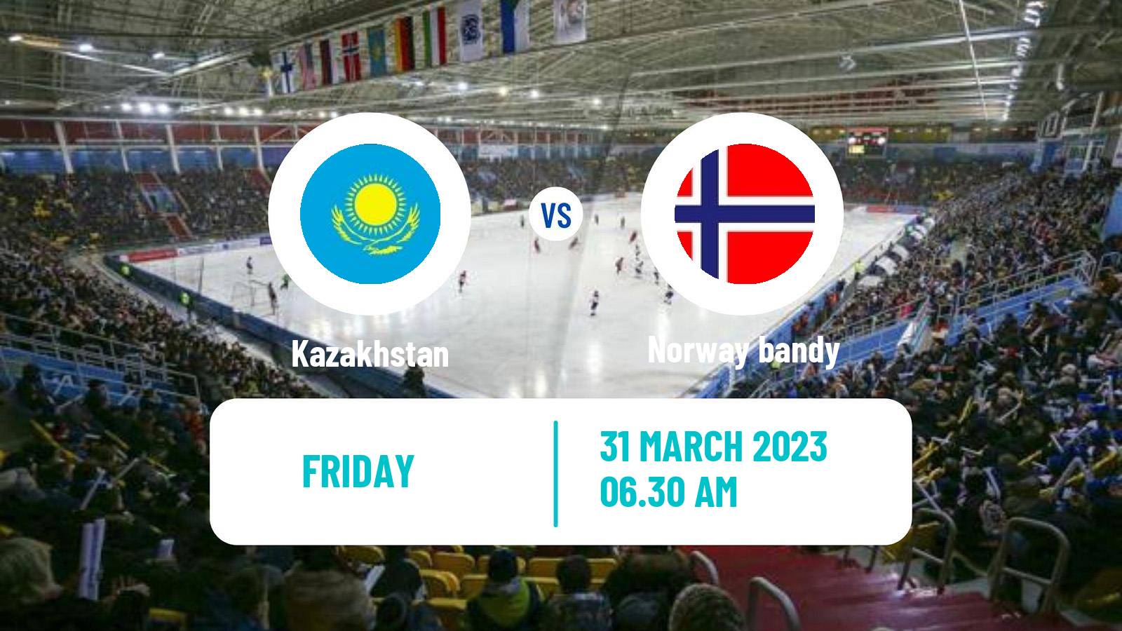 Bandy Bandy World Championship Kazakhstan - Norway