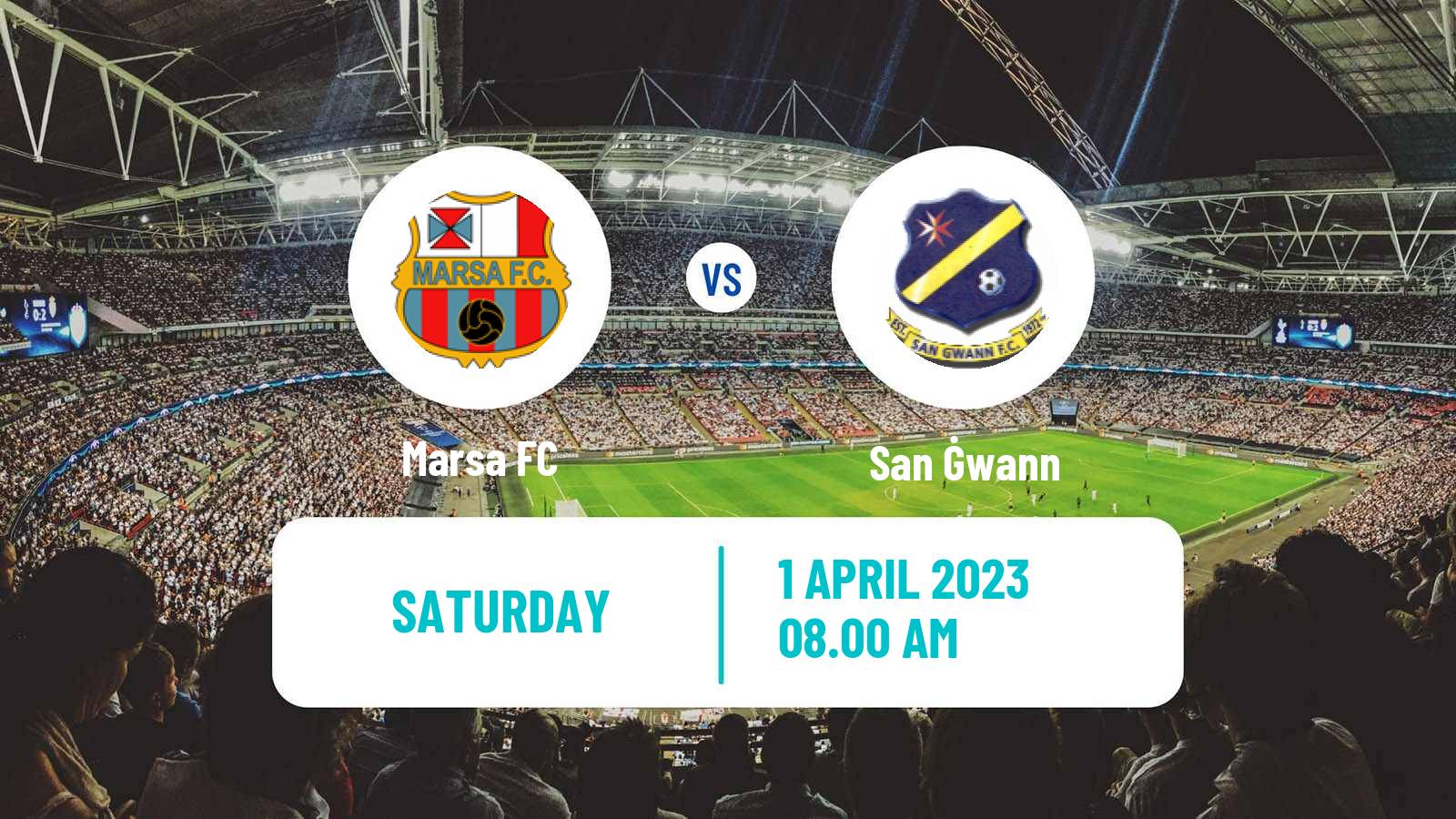 Soccer Maltese Challenge League Marsa - San Ġwann