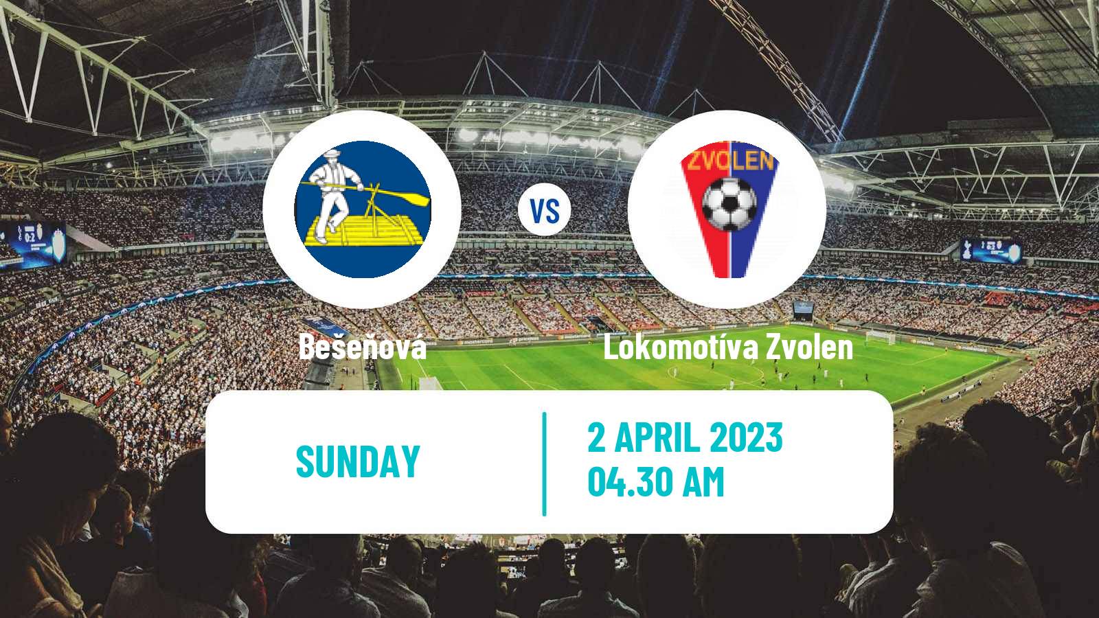 Soccer Slovak 4 Liga Central Bešeňová - Zvolen