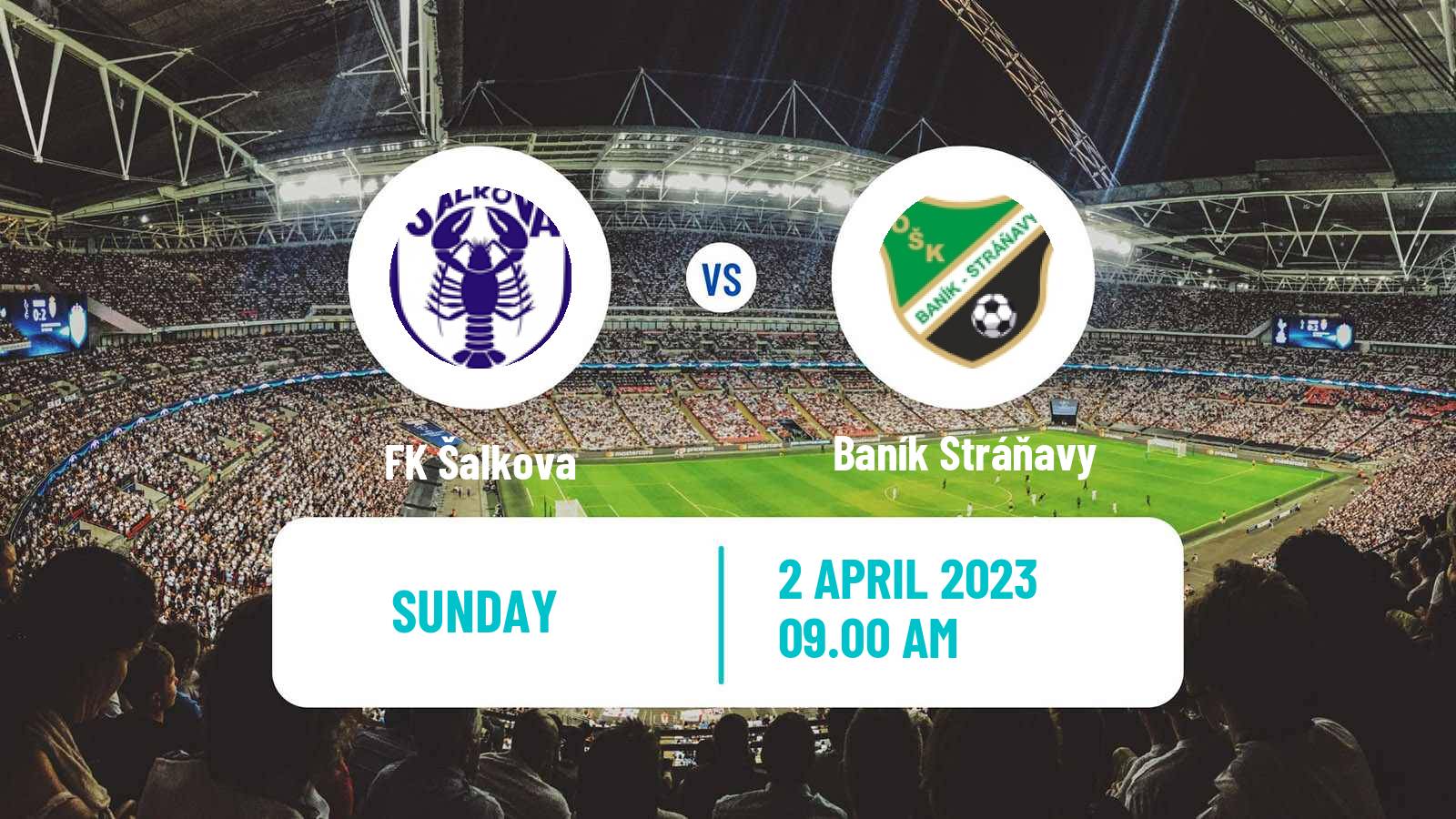 Soccer Slovak 4 Liga Central Šalkova - Baník Stráňavy