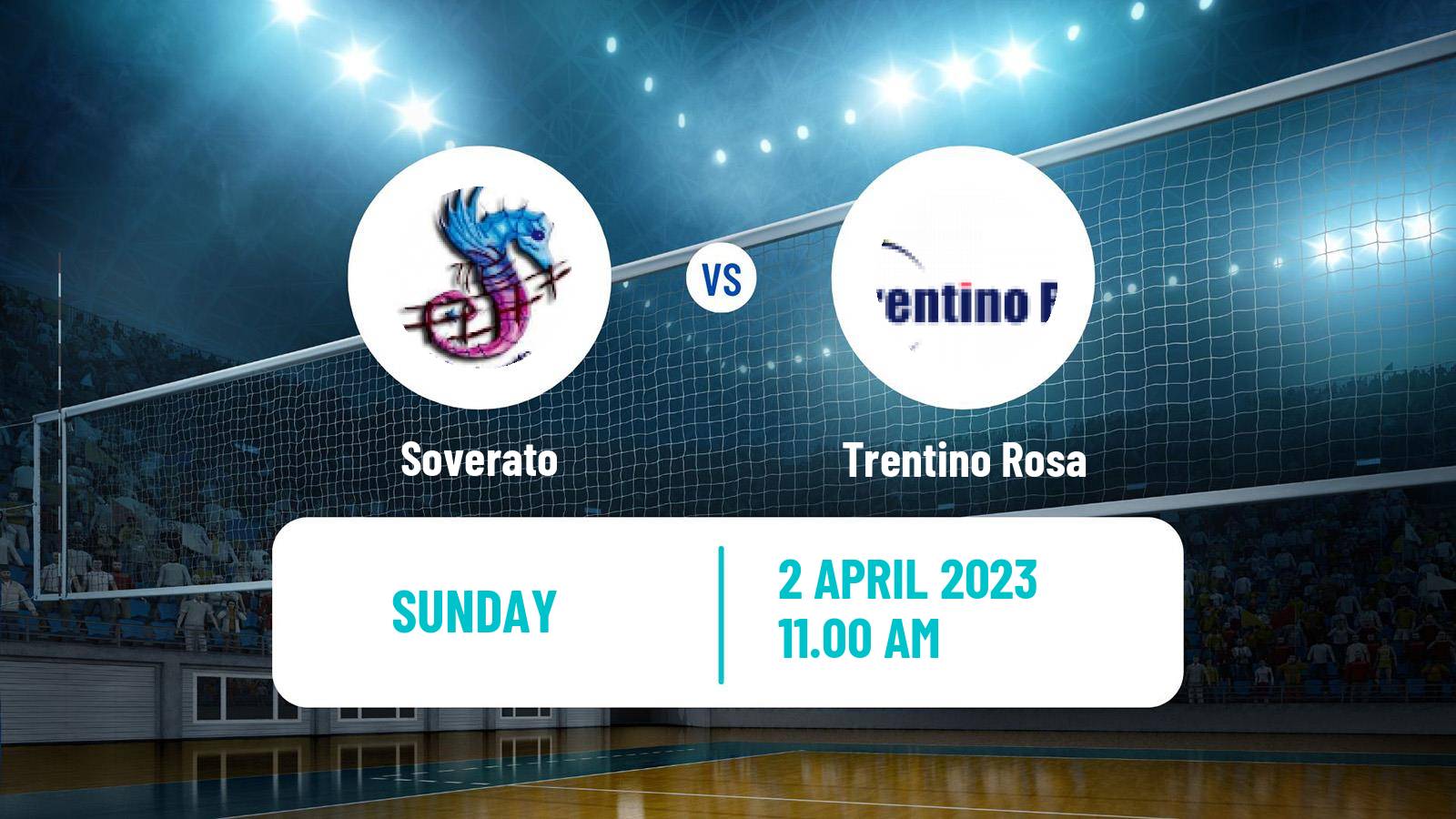 Volleyball Italian Serie A2 Volleyball Women Soverato - Trentino Rosa