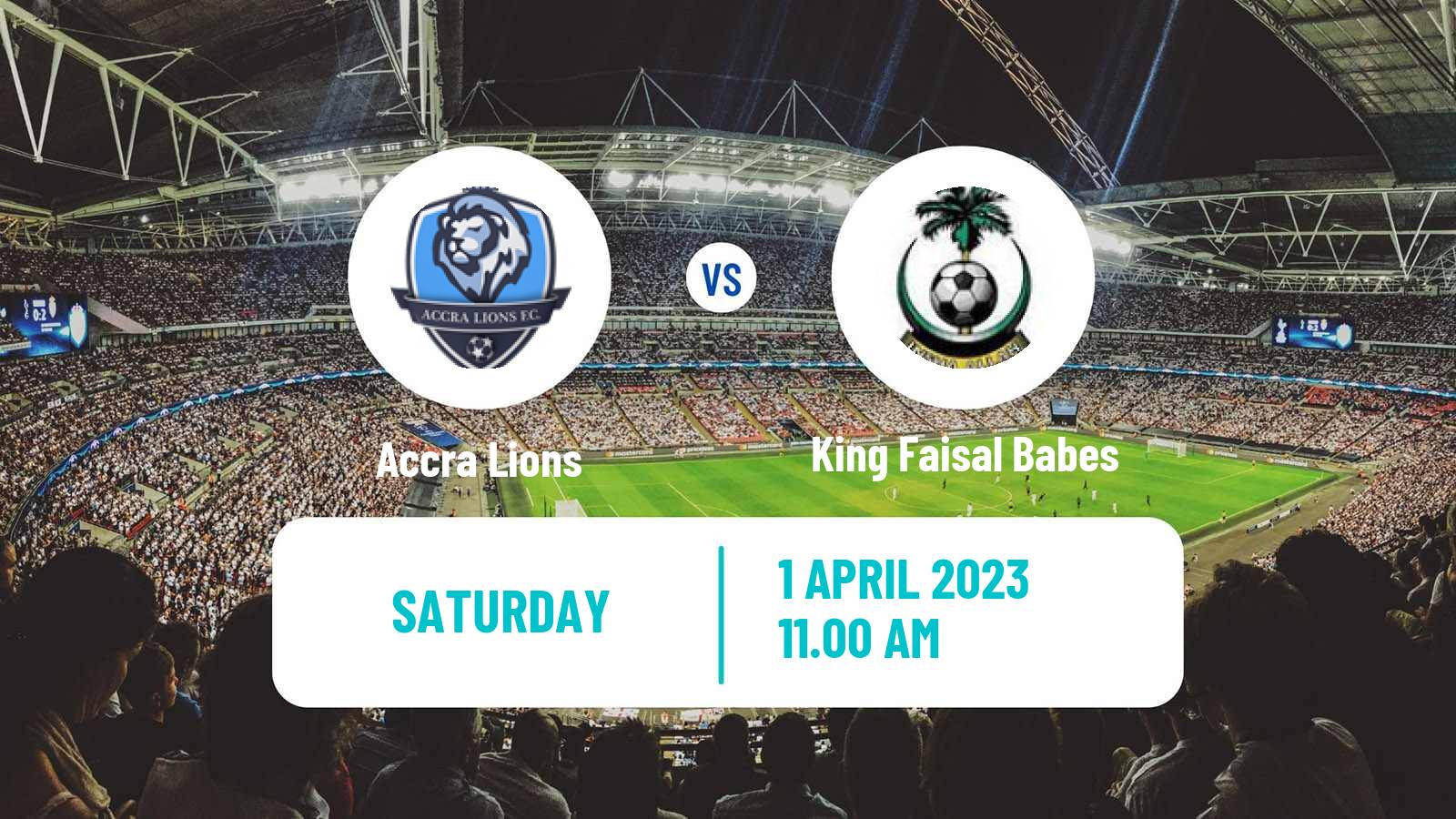 Soccer Ghanaian Premier League Accra Lions - King Faisal Babes