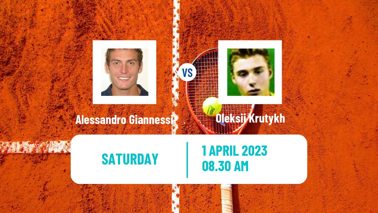 Tennis ATP Estoril Alessandro Giannessi - Oleksii Krutykh