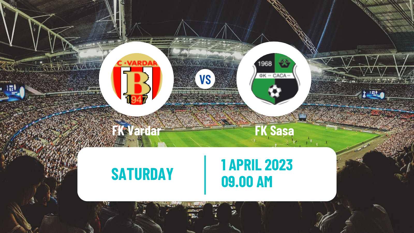 Soccer North Macedonian 2 MFL Vardar - Sasa
