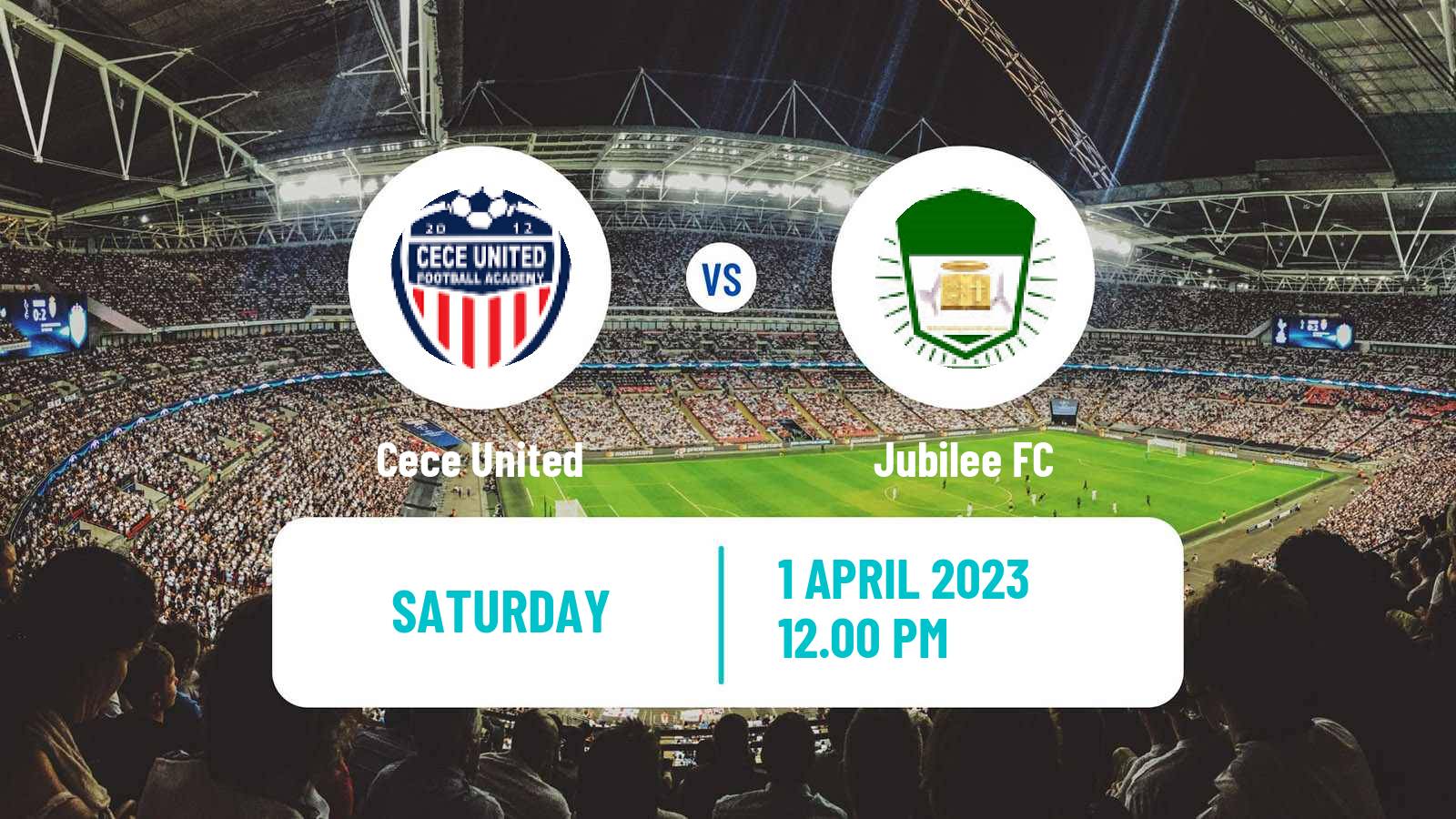 Soccer Liberian First Division Cece United - Jubilee