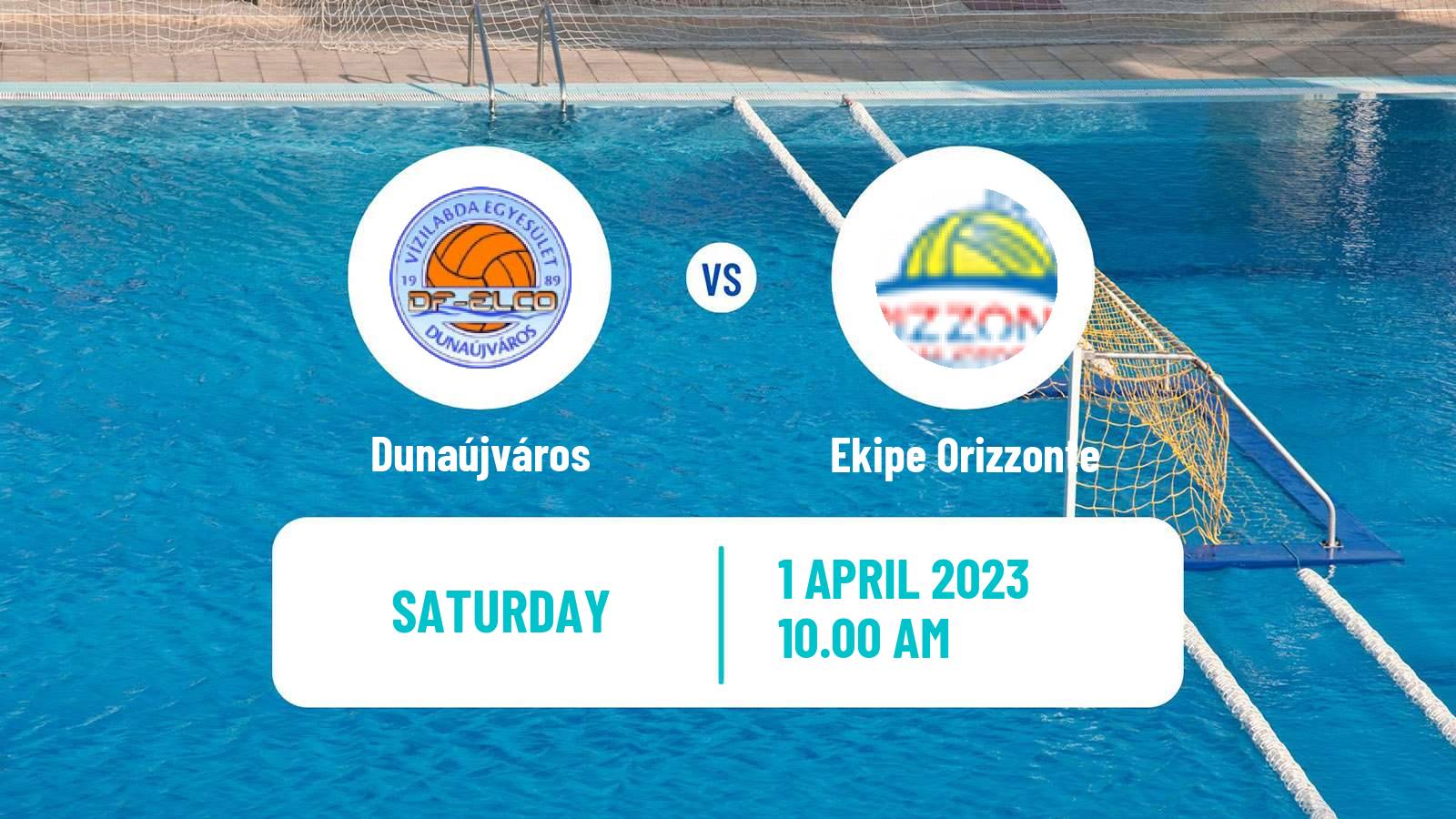Water polo Champions League Water Polo Women Dunaújváros - Ekipe Orizzonte