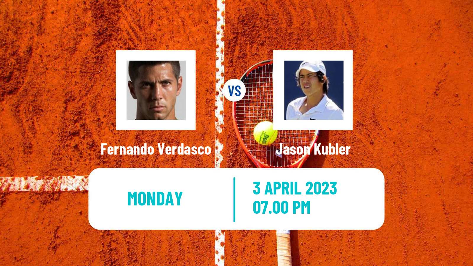 Tennis ATP Houston Fernando Verdasco - Jason Kubler
