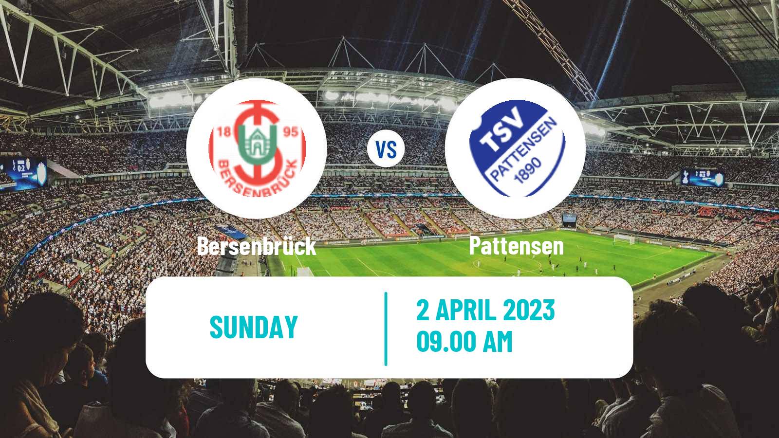 Soccer German Oberliga Niedersachsen Bersenbrück - Pattensen