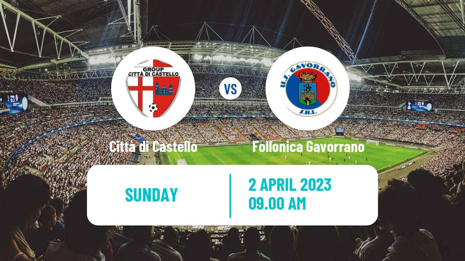 Soccer Italian Serie D - Group E Città di Castello - Follonica Gavorrano