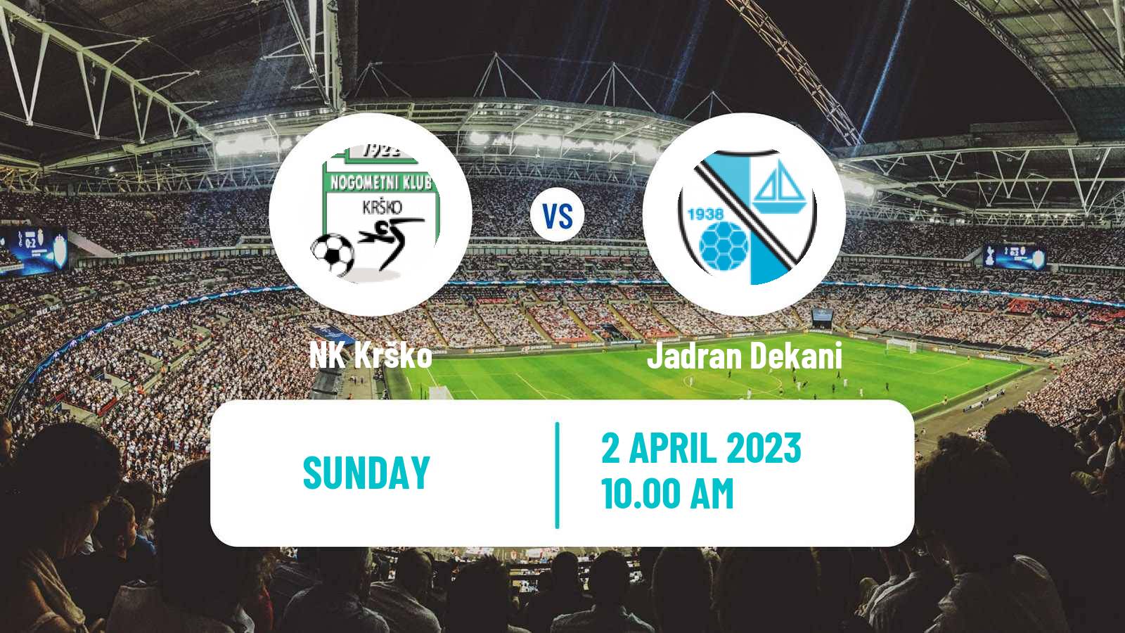 Soccer Slovenian 2 SNL Krško - Jadran Dekani