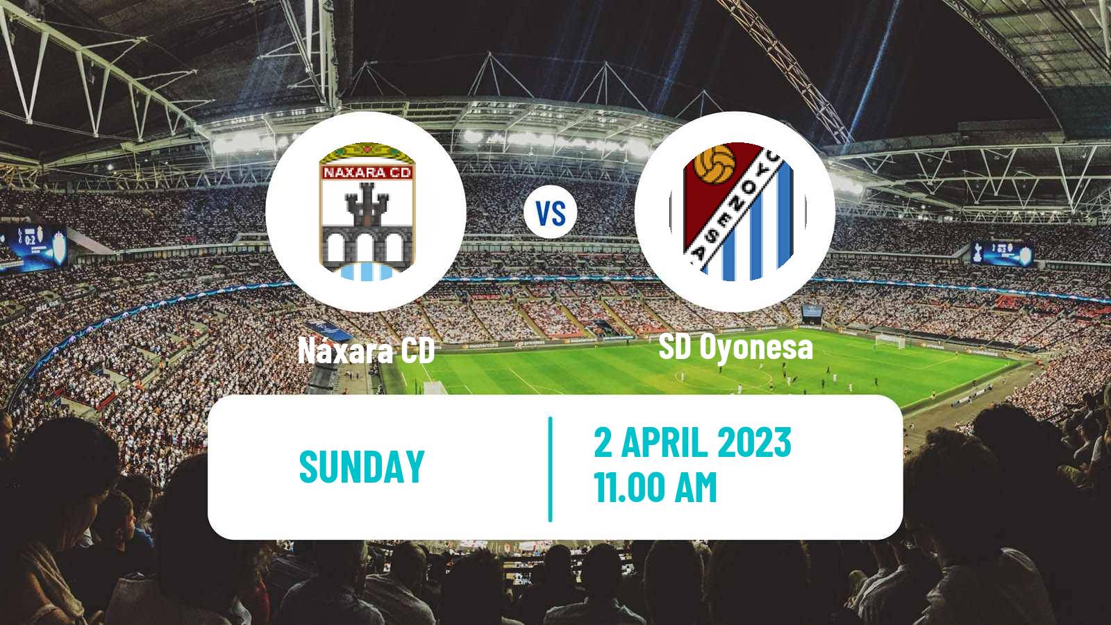 Soccer Spanish Tercera RFEF - Group 16 Náxara - Oyonesa