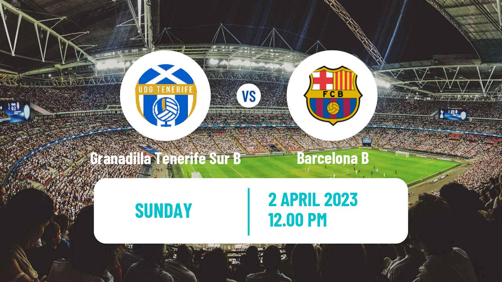 Soccer Spanish Primera Federacion Women Granadilla Tenerife Sur B - Barcelona B