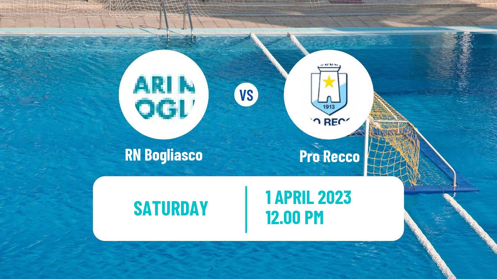 Water polo Italian A1 Water Polo Bogliasco - Pro Recco