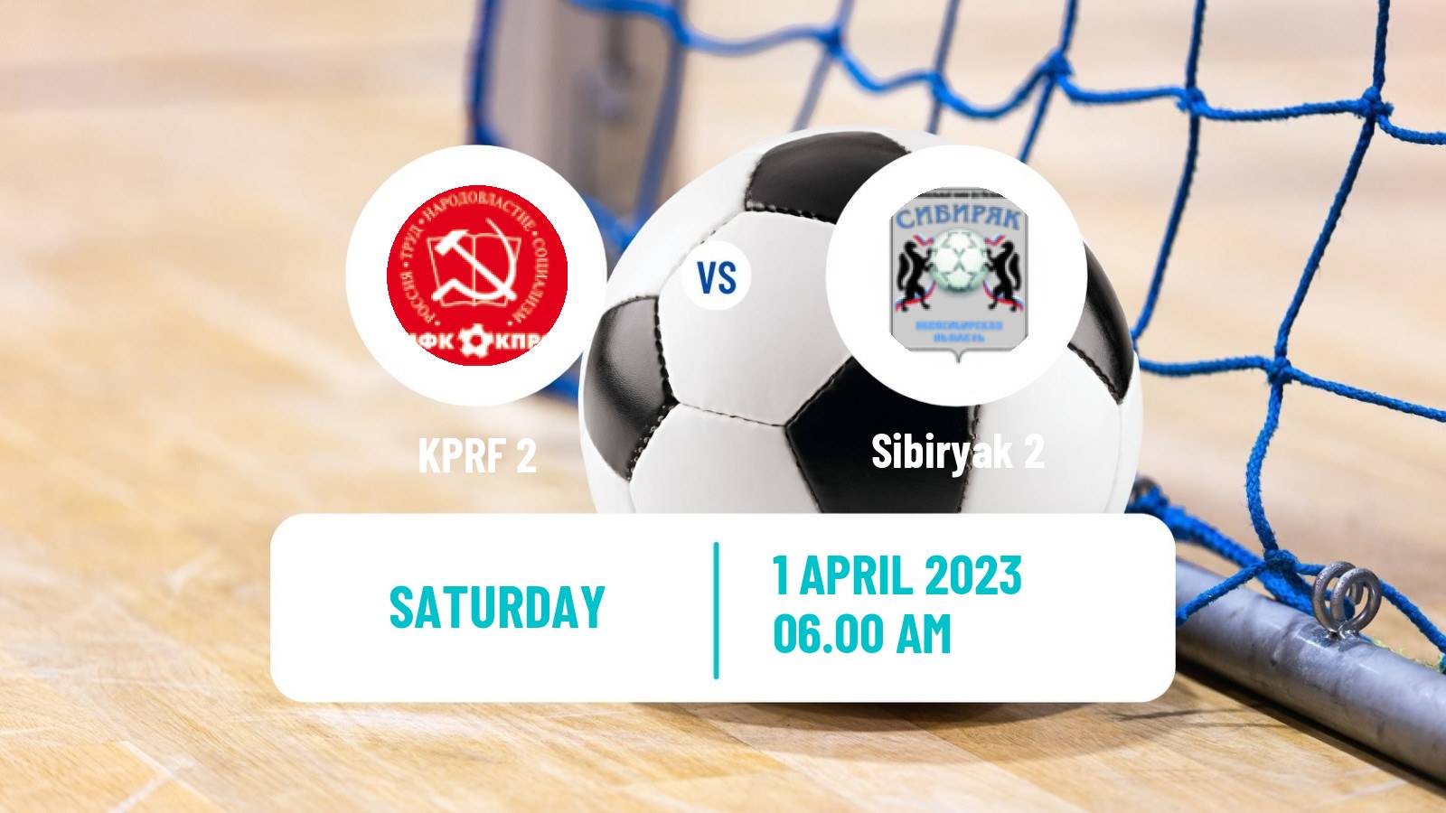Futsal Russian Second Division Futsal KPRF 2 - Sibiryak 2