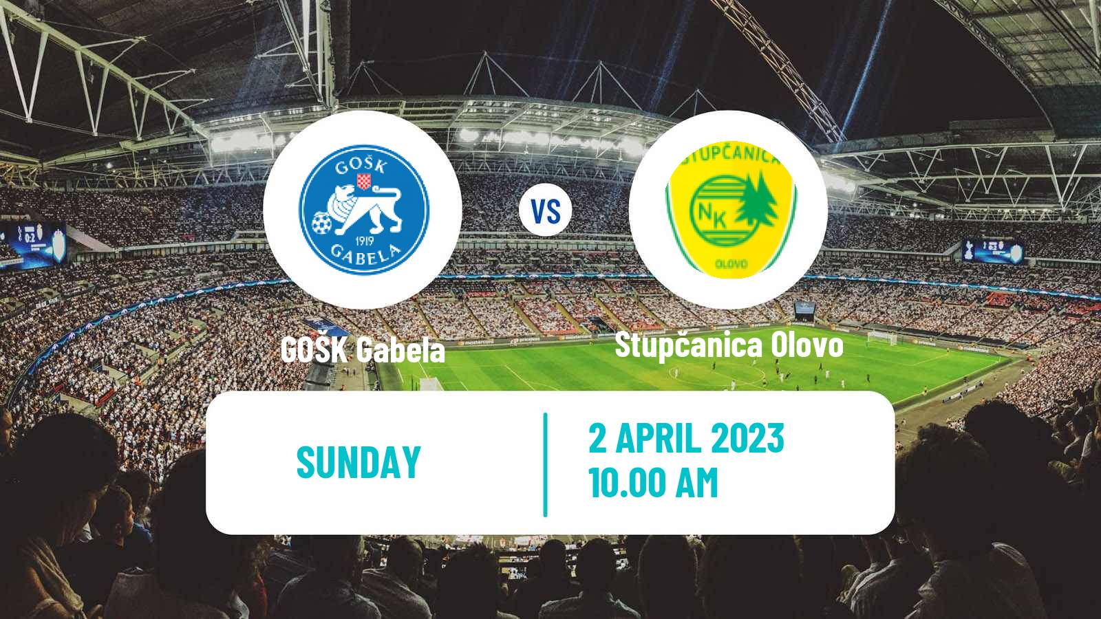 Soccer Bosnian Prva Liga FBiH GOŠK Gabela - Stupčanica Olovo