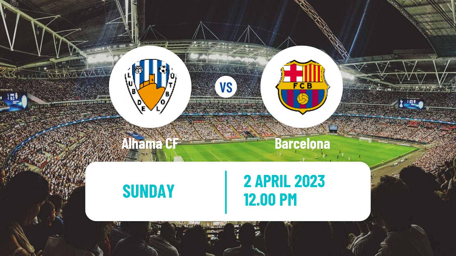 Soccer Spanish Primera División Women Alhama - Barcelona