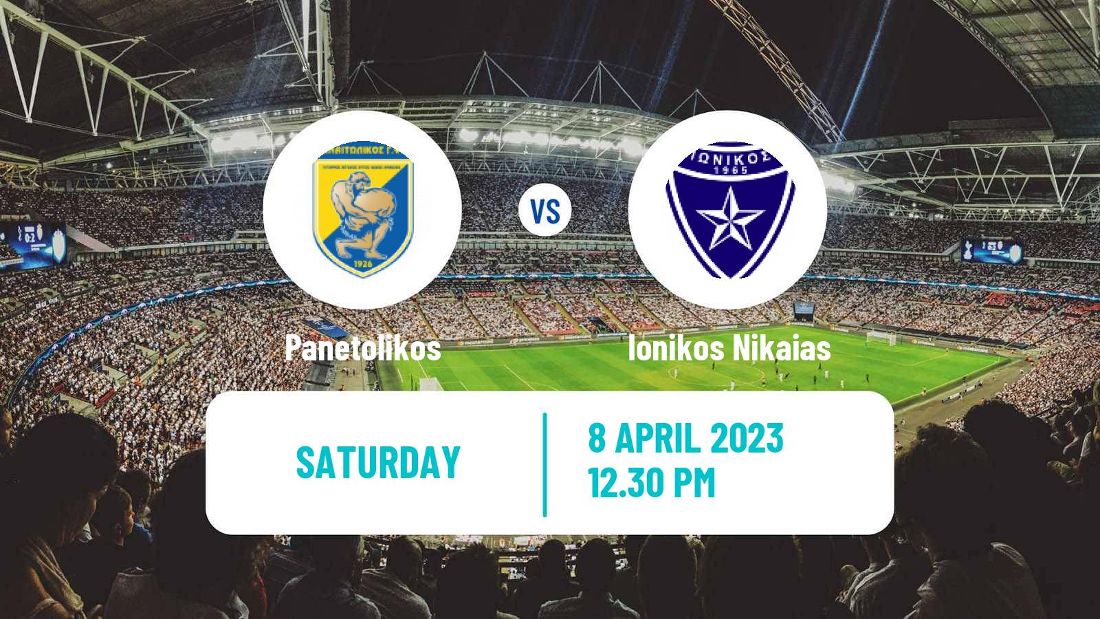 Soccer Greek Super League Panetolikos - Ionikos Nikaias