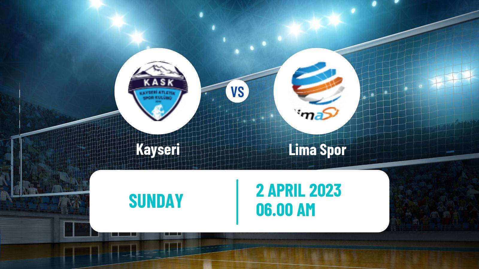 Volleyball Turkish 1 Ligi Volleyball Women Kayseri - Lima Spor