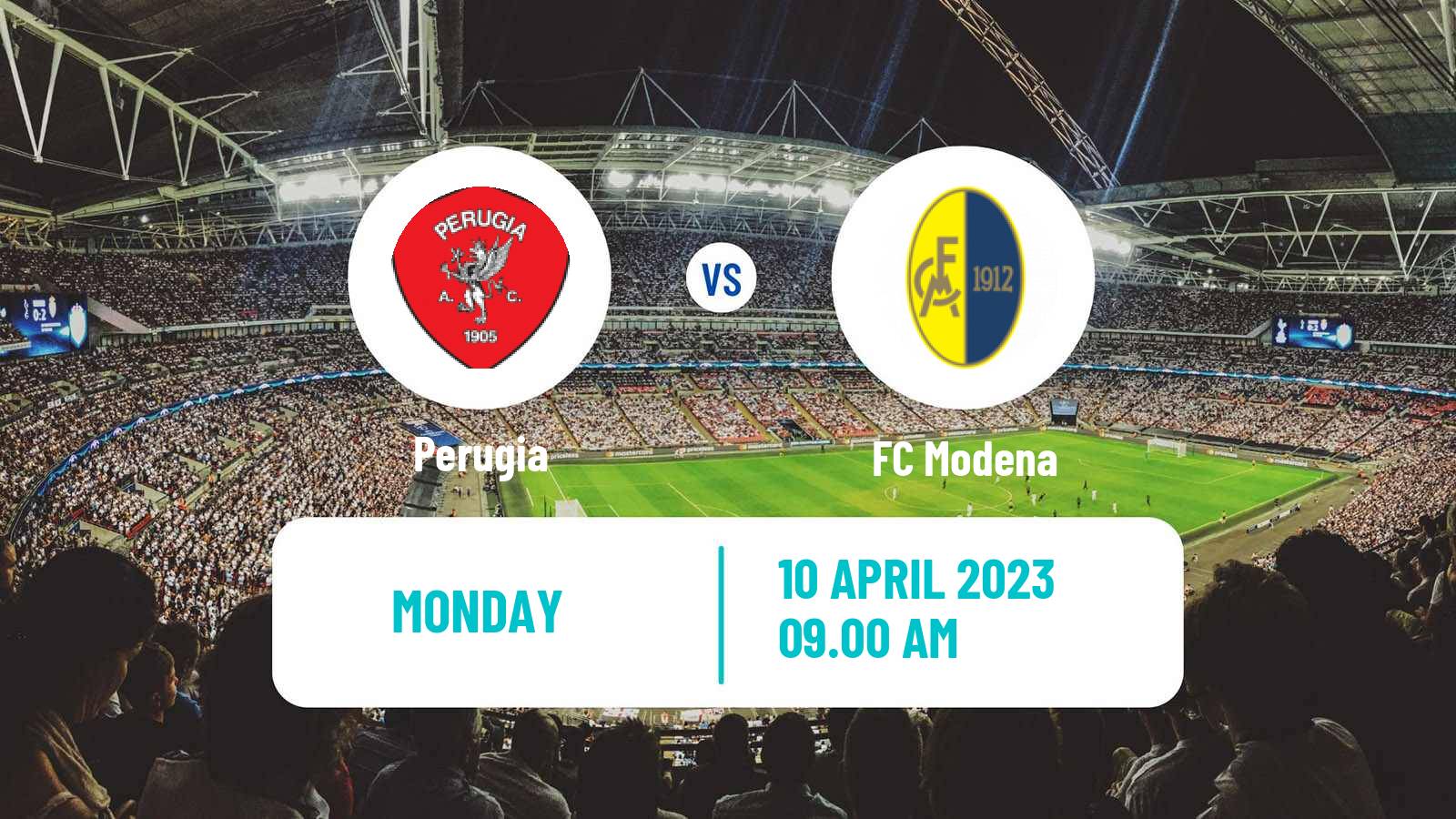 Soccer Italian Serie B Perugia - Modena