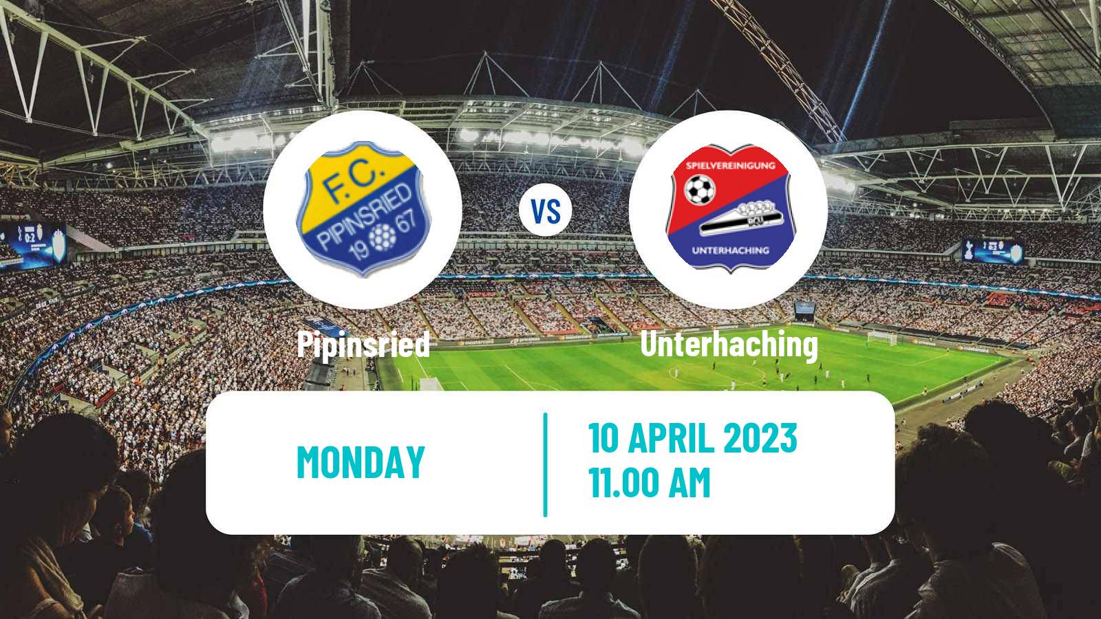 Soccer German Regionalliga Bayern Pipinsried - Unterhaching