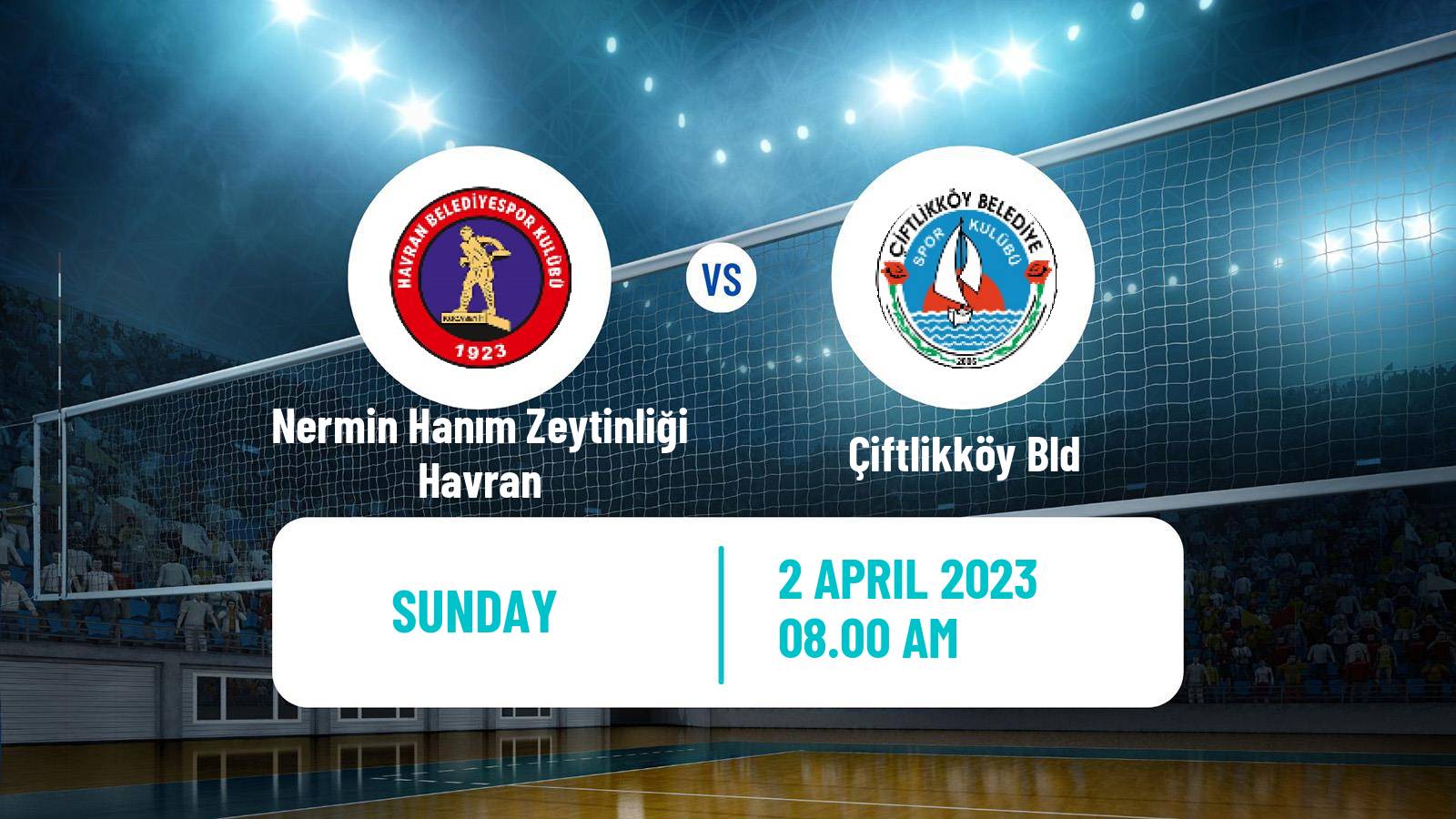 Volleyball Turkish 1 Ligi Volleyball Women Nermin Hanım Zeytinliği Havran - Çiftlikköy Bld