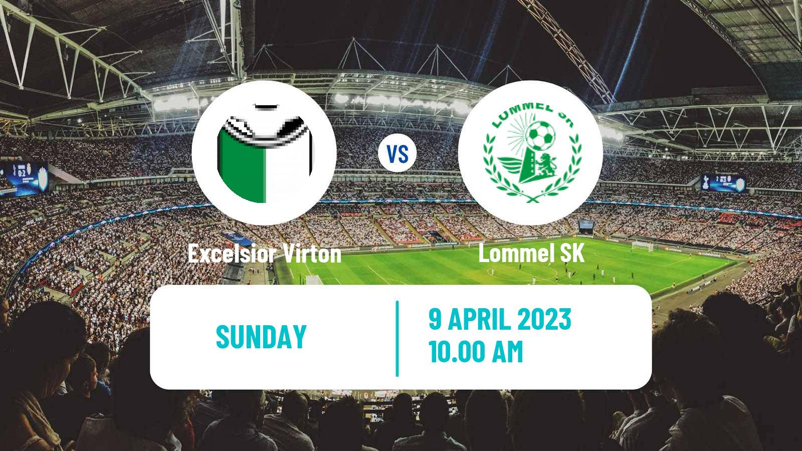 Soccer Belgian Сhallenger Pro League Excelsior Virton - Lommel